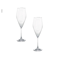 GIMEX Champagneglas Eleganza, 2 stk.